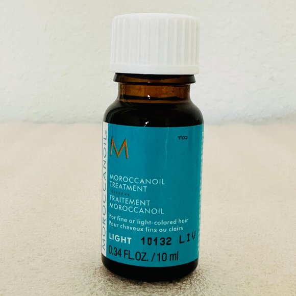 🥑 NEW 🥑 Moroccanoil Treatment Light, 10 mL, For Fine or Light-Colored Hair - Picture 4 of 8